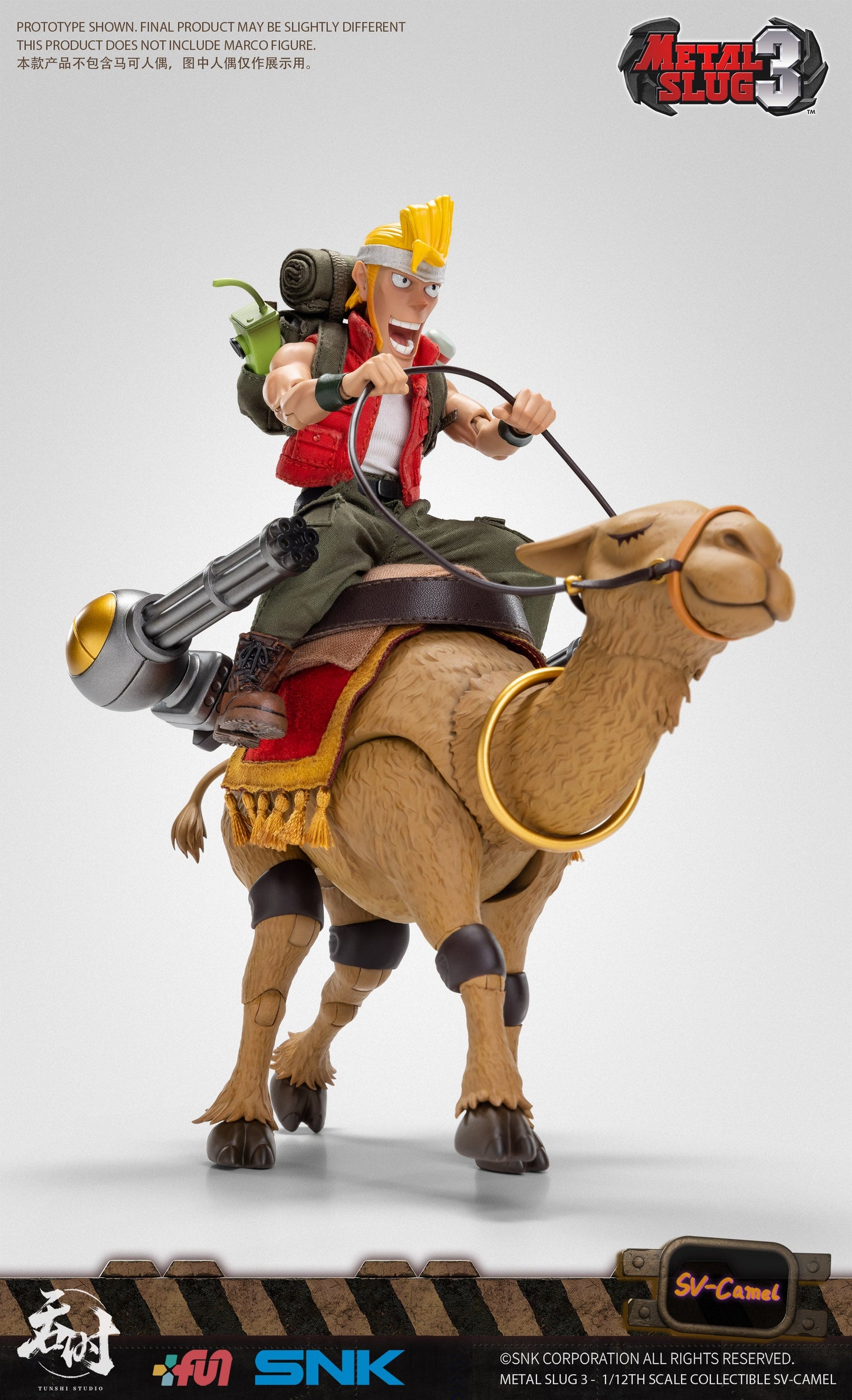 (Pre-order) Tunshi Studio 1/12 Metal Slug Camel mount figure SNK Official Licensed