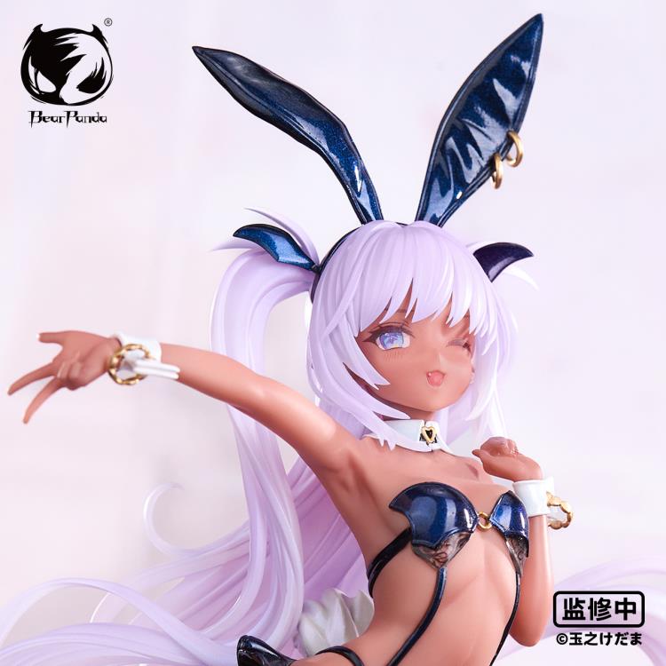 Based on the illustration by Illustrator Tamano Kedama comes the Kulomu 1/6 scale figure by BearPanda! This figure is around 10 inches tall and dislays the character in a revealing dark blue bunny outfit as she strikes a popular pose with a wink, while her hair flows behind her. Don't miss out on adding this figure to your collection!