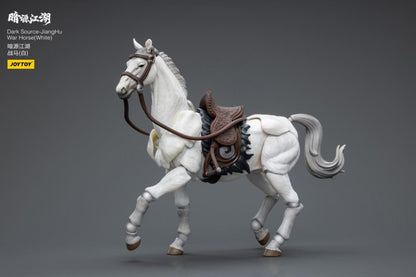 Introducing the remarkable Joy Toy Dark Source JiangHu War Horse (White Ver.) action figure. This meticulously crafted action figure brings the mystical world of JiangHu to life, capturing the essence and prowess of a war horse. Every inch of this action figure showcases the artistry and craftsmanship that Joy Toy is renowned for, ensuring an authentic and immersive experience for collectors and enthusiasts alike.