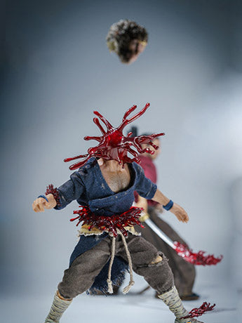 Elevate your Enveloped Yaomo series figures with this blood splash effect accessory pack. 