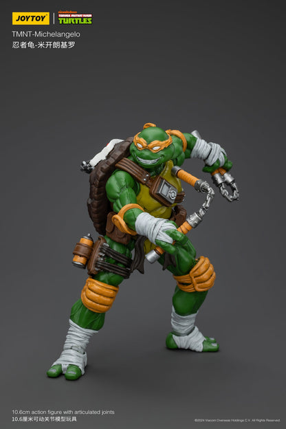 (Pre-order) Joy Toy TMNT Ninja Turtle 1/18 Scale Michelangelo