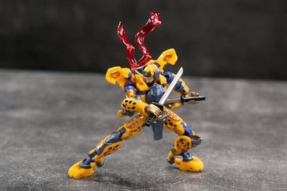Iron Factory's Raiga is made of durable plastic, features a high level of articulation and is highly posable. The figure is built to a high standard and meticulously precision-engineered to Iron Factory standards. Raiga can convert between a robot form and an animal form. Be sure to add it to your collection!