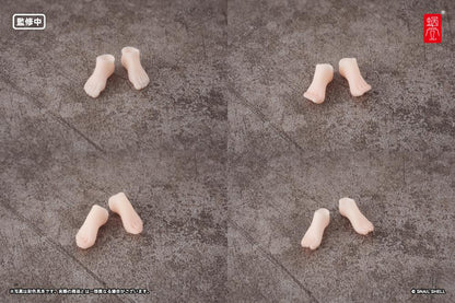 Customize your Angel Angela figure with the Angel Angela Custom Feet 1/12 scale accessory set by Snail Shell! This set includes 4 pairs of carefully sculpted feet to be used with the Angel Angela action figure. Be sure to add it to your collection!