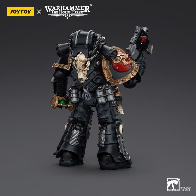 Joy Toy brings the Space Wolves to life with this Warhammer 40K 1/18 scale action figure! Savage and barbaric in their approach to warfare, the Space Wolves excel in close quarters combat. Seeking glory above all else, they nonetheless bring the might of the Emperor down on his enemies with a fury unmatched by the other Space Marine chapters.