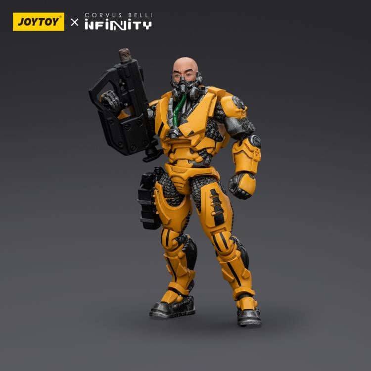 The Joy Toy Ming Assault Corps (Ver. 1) action figure is perfect for collectors and fans of the Infinity universe, as well as those who appreciate high-quality action figures. With its impressive level of detail and articulation, this action figure is a must-have for any serious collector or fan.