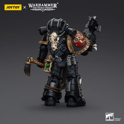 Joy Toy brings the Space Wolves to life with this Warhammer 40K 1/18 scale action figure! Savage and barbaric in their approach to warfare, the Space Wolves excel in close quarters combat. Seeking glory above all else, they nonetheless bring the might of the Emperor down on his enemies with a fury unmatched by the other Space Marine chapters.