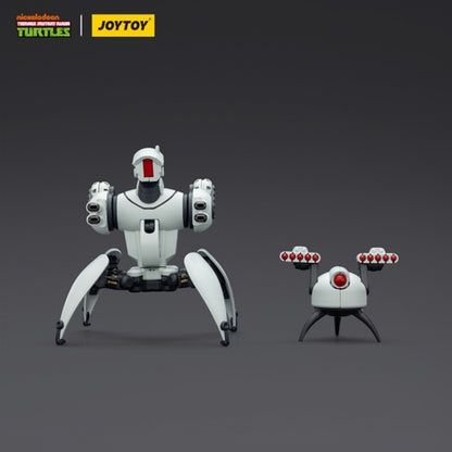 Enter the subterranean chaos with Roadkill Rodney, the deranged robotic menace from the Teenage Mutant Ninja Turtles universe, now meticulously rendered by Joy Toy in 1/18 scale. This exquisitely detailed figure captures Rodney’s twisted mechanical design with authenticity and attitude, making it a standout centerpiece in any TMNT collection