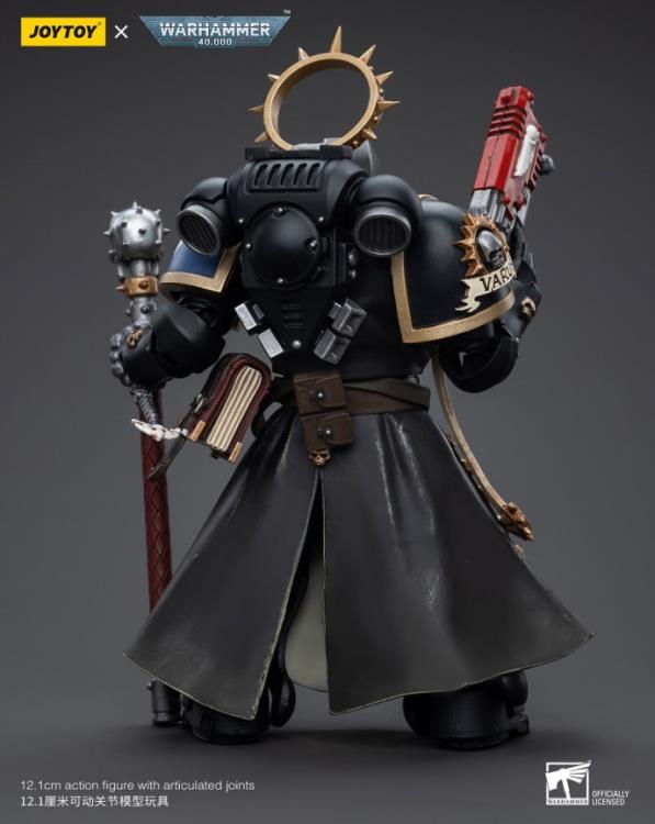 This 1/18 scale figure includes a variety of parts and accessories to allow you to customize your army of Warhammer 40k figures. Don't miss out on adding this figure to your collection!