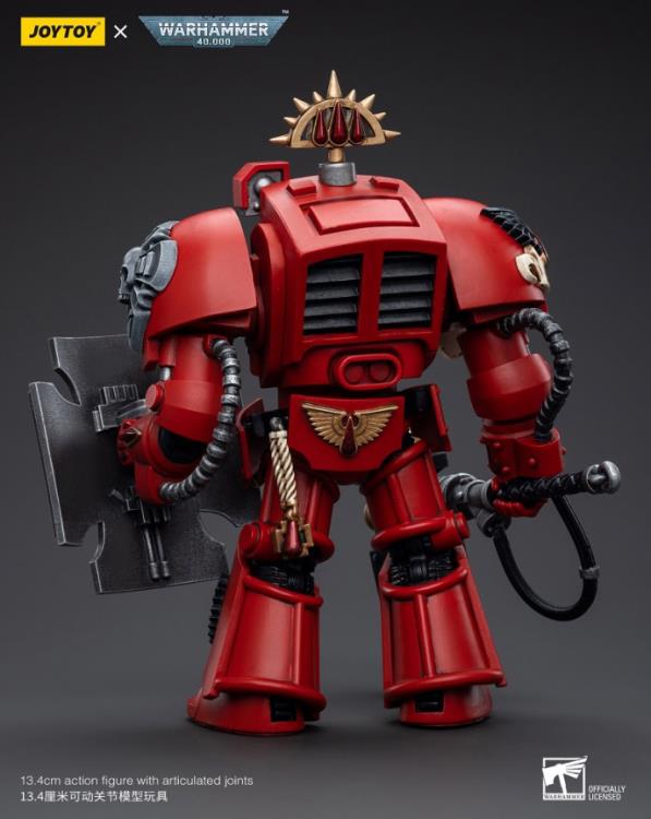 This 1/18 scale figure includes a variety of parts and accessories to allow you to customize your army of Warhammer 40k figures. Don't miss out on adding this figure to your collection!