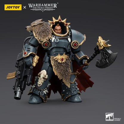 Joy Toy brings the Space Wolves to life with this Warhammer 1/18 scale action figure! Savage and barbaric in their approach to warfare, the Space Wolves excel in close quarters combat. Seeking glory above all else, they nonetheless bring the might of the Emperor down on his enemies with a fury unmatched by the other Space Marine chapters.