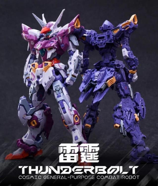 In ERA+ is proud to introduce a new figure in their Infinity Nova model kit line: THB-02A Thunderbolt! Featuring an alloy skeleton and a wide range of accessories and weapons, this is one mecha you won't want to miss out on! Order yours today and get ready to battle!