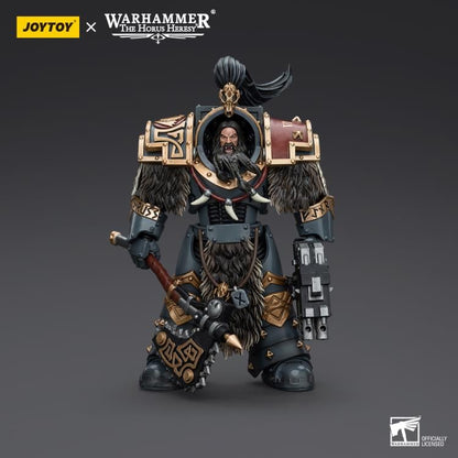 The Varagyr Wolf Guard Terminator Squad, or simply the Varagyr, are an elite, exclusive formation of Veteran Marines who served as both personal advisors and the Honour Guard to Leman Russ, the Primarch of the Space Wolves Legion during the Great Crusade and Horus Heresy eras in the late 30th and early 31st Millennia!