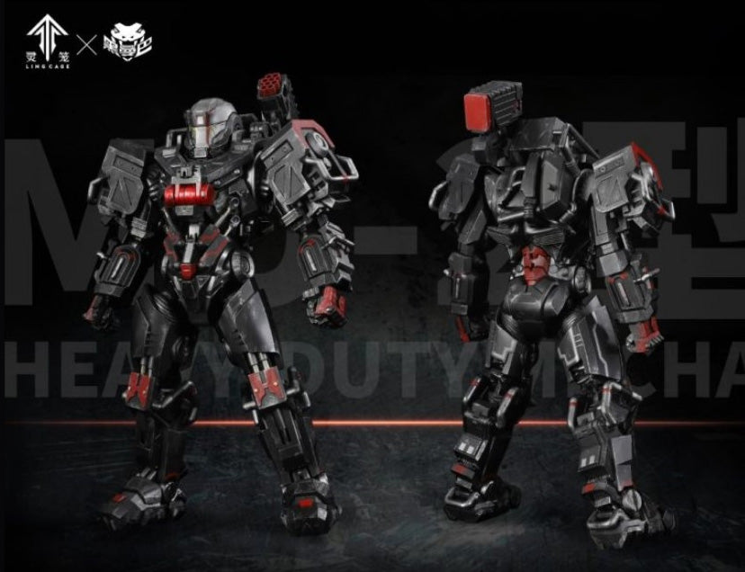 MoShow Toys presents a highly detailed mecha figure in 1/72 scale with multiple weapon accessories that can be interchanged as well as multiple points of articulation.