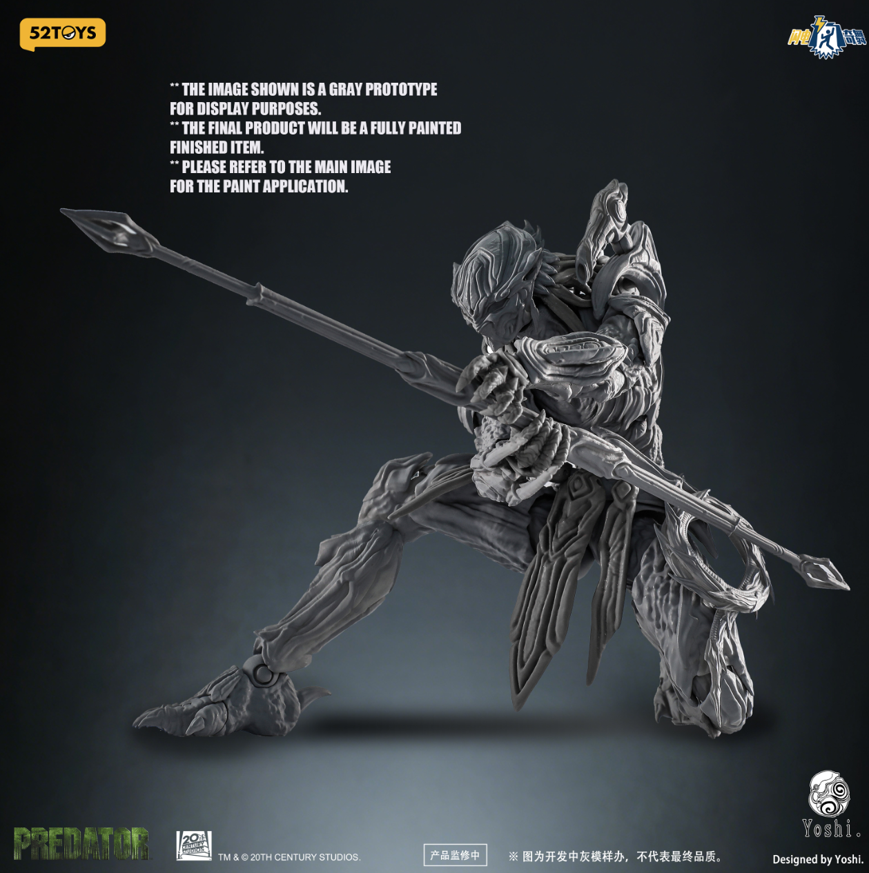 (Pre-order) 52toys 1/12 official licensed Yoshi Predator figure
