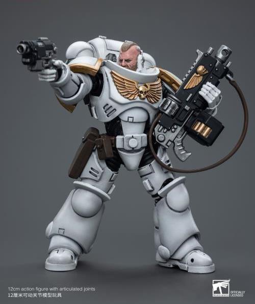 From JoyToy, explore the captivating world of Warhammer 40K action figures, featuring finely crafted and highly detailed miniatures that bring to life the iconic warriors of the White Consuls Space Marine Chapter. Join the battle and immerse yourself in the grim darkness of the 41st millennium with these extraordinary collectibles.