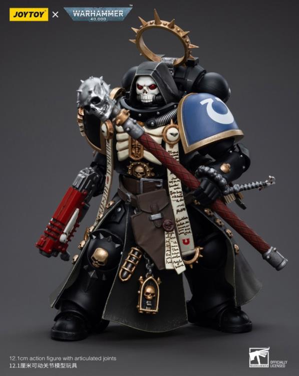 This 1/18 scale figure includes a variety of parts and accessories to allow you to customize your army of Warhammer 40k figures. Don't miss out on adding this figure to your collection!