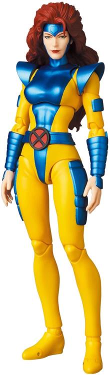 Jean Grey, as she appeared in the X-Men comics, leaps into Medicom's MAFEX action figure lineup!  She stands over 6 inches tall, and includes 3 different head sculpts and translucent effects parts. 