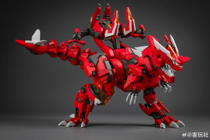 Expand your model kit collection with the Dragon Girl Yu Wanglong & Firefly model kit set by Xiwanshe. This model kit set features a Tyrannosaurus mecha design (Yu Wanglong) along with a dragon girl model design that can be displayed by itself or riding on the Tyrannosaurus mecha model. Don't miss out on adding these models to your collection