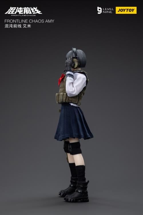 Joy Toy is proud to bring a new operative to their popular Frontline Chaos series of figures: Amy! Clad in a schoolgirl outfit, Amy is in charge of coordination and communications in her squad. With interchangeable hands and accessories, you won't want to miss out on this figure! Order yours today!