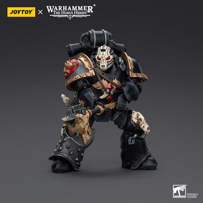 Joy Toy brings the Space Wolves to life with this Warhammer 40K 1/18 scale action figure! Savage and barbaric in their approach to warfare, the Space Wolves excel in close quarters combat. Seeking glory above all else, they nonetheless bring the might of the Emperor down on his enemies with a fury unmatched by the other Space Marine chapters.