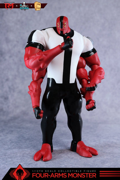 (Preorder) Octupus x Remad Custom 1/12 Four Arms Monster 8.9in action figure