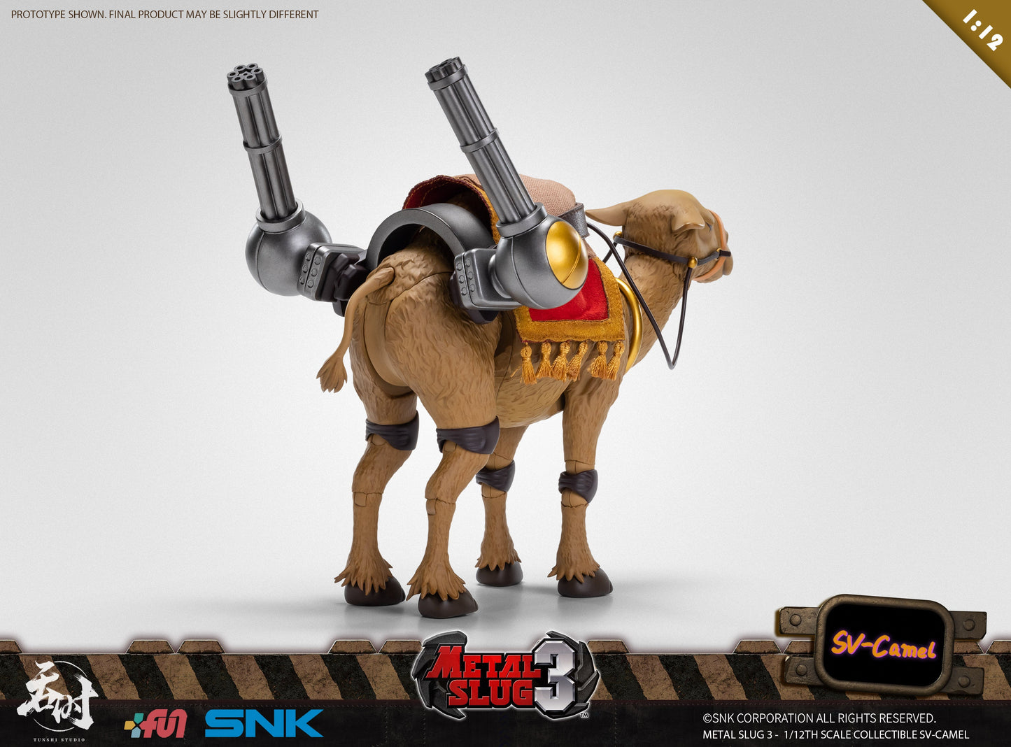 (Pre-order) Tunshi Studio 1/12 Metal Slug Camel mount figure SNK Official Licensed