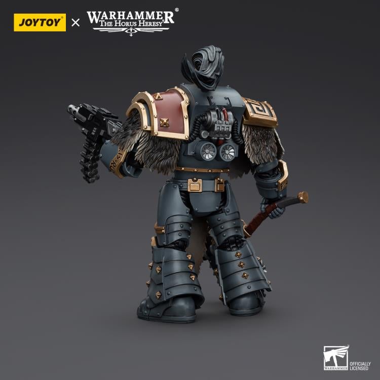 The Varagyr Wolf Guard Terminator Squad, or simply the Varagyr, are an elite, exclusive formation of Veteran Marines who served as both personal advisors and the Honour Guard to Leman Russ, the Primarch of the Space Wolves Legion during the Great Crusade and Horus Heresy eras in the late 30th and early 31st Millennia!