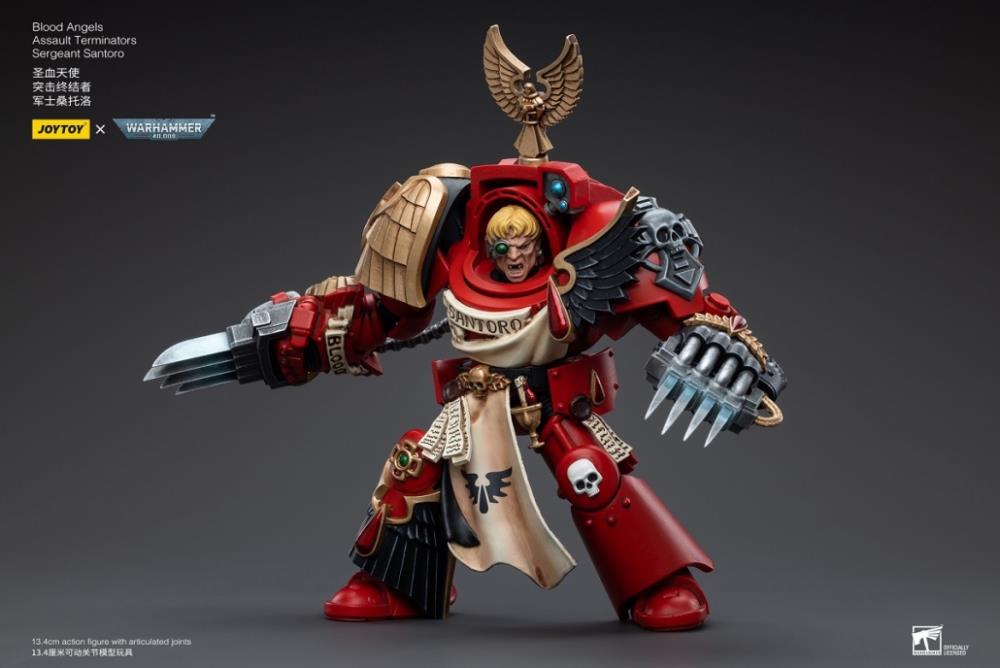 This 1/18 scale figure includes a variety of parts and accessories to allow you to customize your army of Warhammer 40k figures. Don't miss out on adding this figure to your collection!