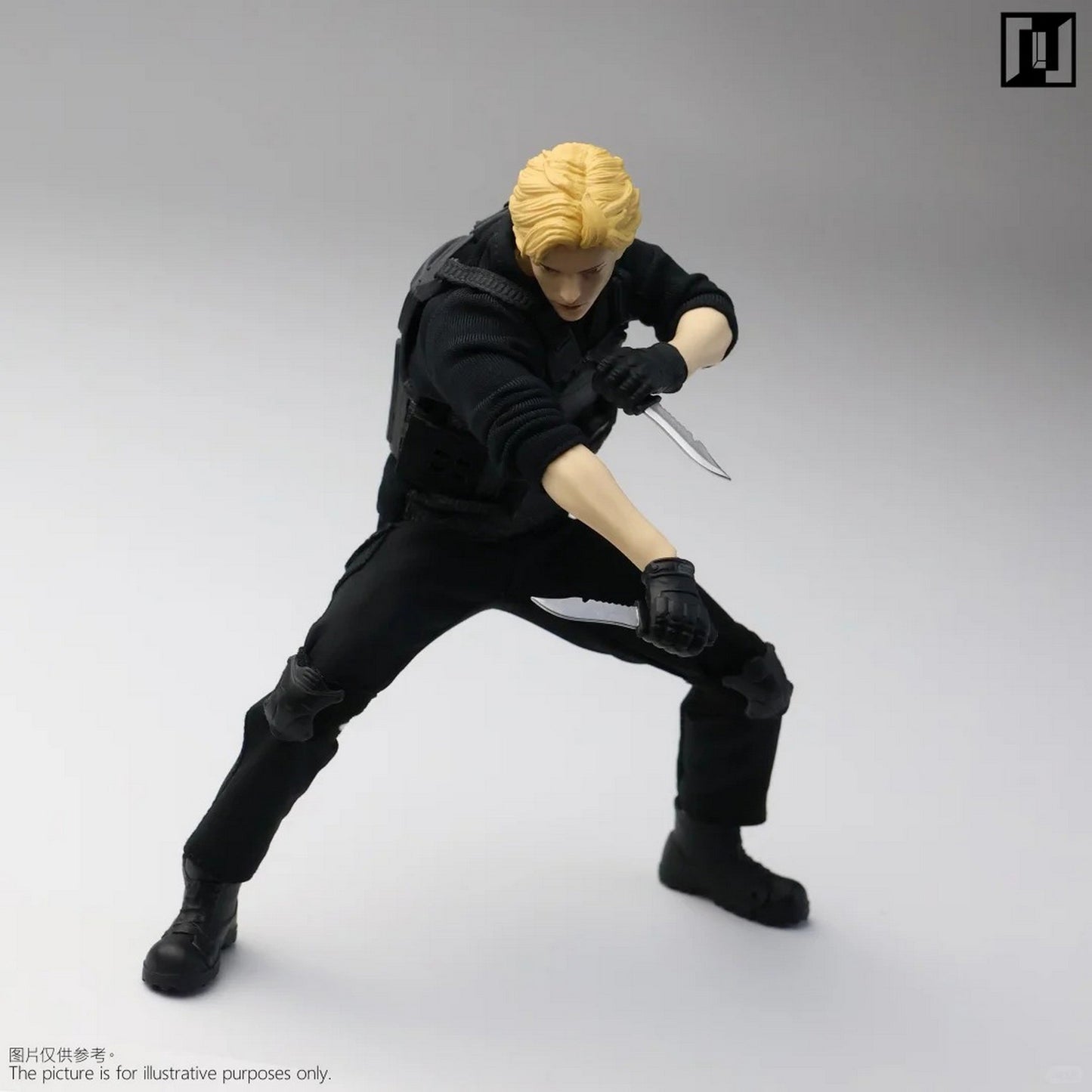 (Pre-order) MIRRFIG studio 1/12 Black Agent figure
