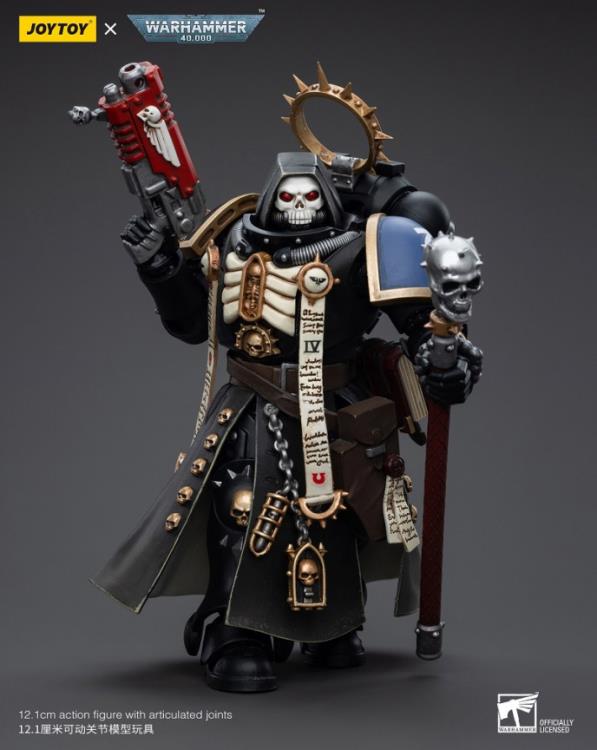 This 1/18 scale figure includes a variety of parts and accessories to allow you to customize your army of Warhammer 40k figures. Don't miss out on adding this figure to your collection!