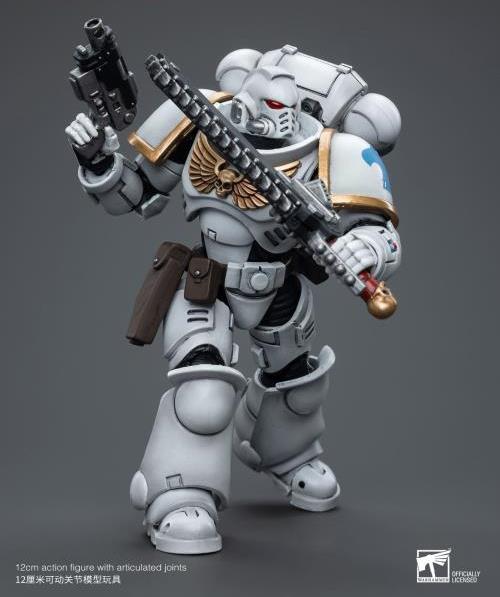 From JoyToy, explore the captivating world of Warhammer 40K action figures, featuring finely crafted and highly detailed miniatures that bring to life the iconic warriors of the White Consuls Space Marine Chapter. Join the battle and immerse yourself in the grim darkness of the 41st millennium with these extraordinary collectibles.
