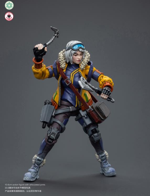 The Joy Toy Oktavia Grimsdottir lcebreaker's Harpooner action figure is perfect for collectors and fans of the Infinity universe, as well as those who appreciate high-quality action figures. With its impressive level of detail and articulation, this action figure is a must-have for any serious collector or fan.