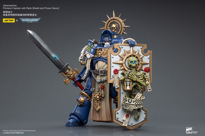 Joy Toy brings the Ultramarines to life with this Warhammer 40K 1/18 scale figure! Highly disciplined and courageous warriors, the Ultramarines have remained true to the teachings of their Primarch Roboute Guilliman for 10,000 standard years. Keeping watch over the Imperium, they personify the very spirit of the Adeptus Astartes.