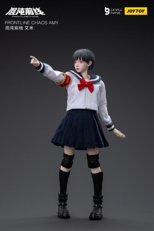 Joy Toy is proud to bring a new operative to their popular Frontline Chaos series of figures: Amy! Clad in a schoolgirl outfit, Amy is in charge of coordination and communications in her squad. With interchangeable hands and accessories, you won't want to miss out on this figure! Order yours today!