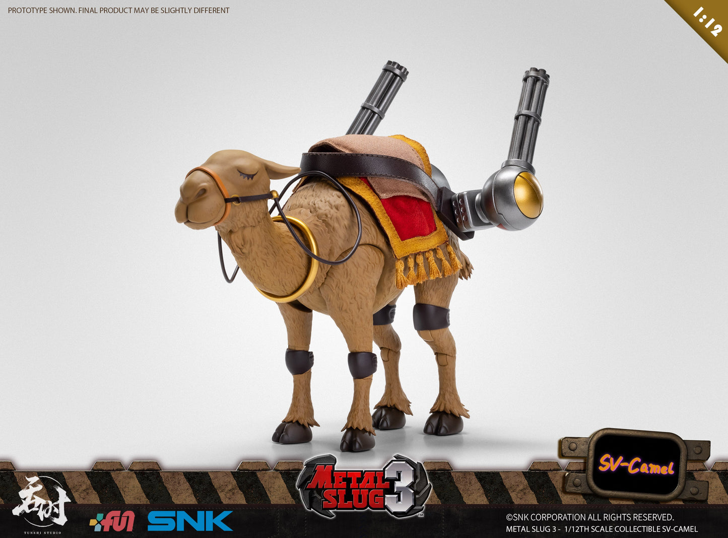 (Pre-order) Tunshi Studio 1/12 Metal Slug Camel mount figure SNK Official Licensed