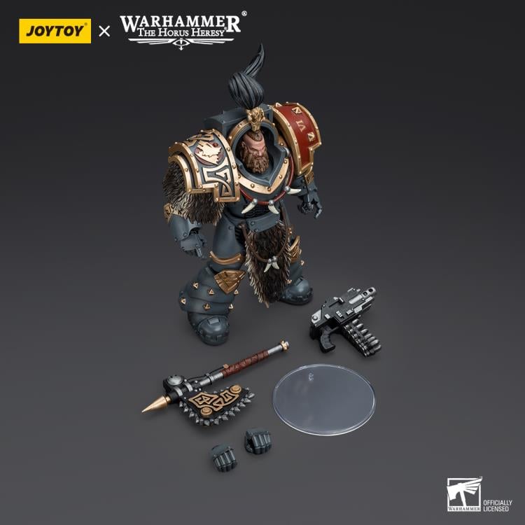 The Varagyr Wolf Guard Terminator Squad, or simply the Varagyr, are an elite, exclusive formation of Veteran Marines who served as both personal advisors and the Honour Guard to Leman Russ, the Primarch of the Space Wolves Legion during the Great Crusade and Horus Heresy eras in the late 30th and early 31st Millennia!