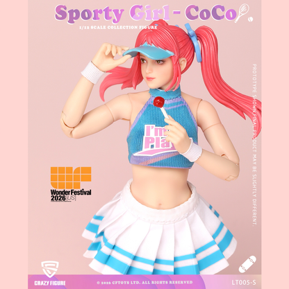 (Pre-order) Crazyfigure 1/12 Sporty Girl CoCo figure