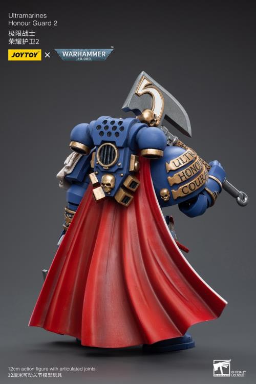 Joy Toy brings the Ultramarines to life with this Warhammer 40K 1/18 scale figure! Highly disciplined and courageous warriors, the Ultramarines have remained true to the teachings of their Primarch Roboute Guilliman for 10,000 standard years. Keeping watch over the Imperium, they personify the very spirit of the Adeptus Astartes.