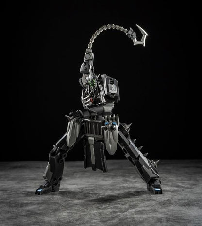 Iron Factory's Kari-Vajra is made of durable plastic, features a high level of articulation and is highly posable. The figure is built to a high standard and meticulously precision engineered to Iron Factory standards. Kari-Vajra can convert between robot form and a vehicle form.