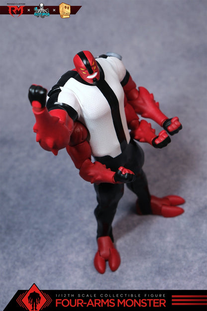 (Preorder) Octupus x Remad Custom 1/12 Four Arms Monster 8.9in action figure