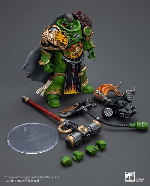 Joy Toy Warhammer 40k Salamanders Captain Adrax Agatone 1/18