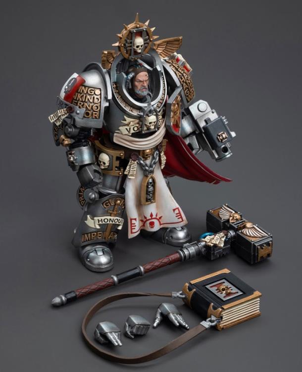 The Grey Knights are a secret and mysterious Chapter of Space Marines specifically tasked with combating the dangerous daemonic entities of the Warp and all those who wield the corrupt power of the Chaos Gods. They were created by the Emperor with the aid of Malcador the Sigillite at the time of the Horus Heresy to serve as Humanity's greatest weapon against the threat posed by the existence of Chaos.