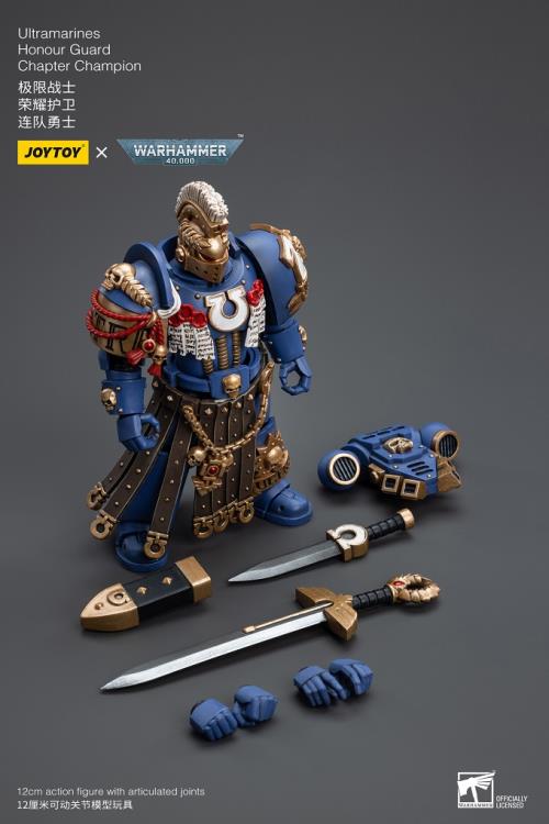 Joy Toy brings the Ultramarines to life with this Warhammer 40K 1/18 scale figure! Highly disciplined and courageous warriors, the Ultramarines have remained true to the teachings of their Primarch Roboute Guilliman for 10,000 standard years. Keeping watch over the Imperium, they personify the very spirit of the Adeptus Astartes.