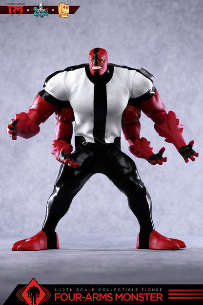 (Preorder) Octupus x Remad Custom 1/12 Four Arms Monster 8.9in action figure