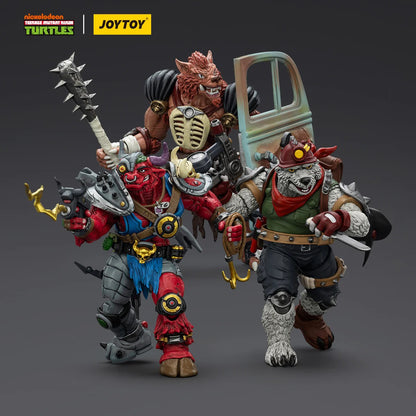 (Pre-order) Joy Toy TMNT Wave 6 1/18 whole set of 3