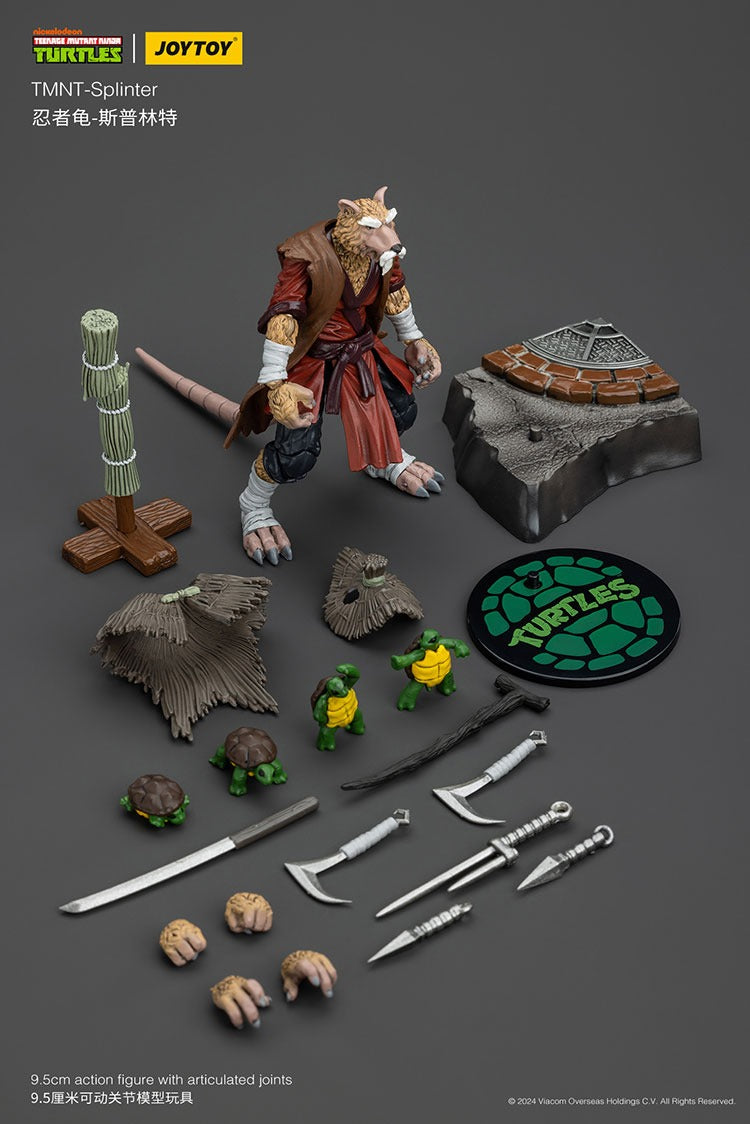 Joy Toy TMNT Splinter 1/18 Figure