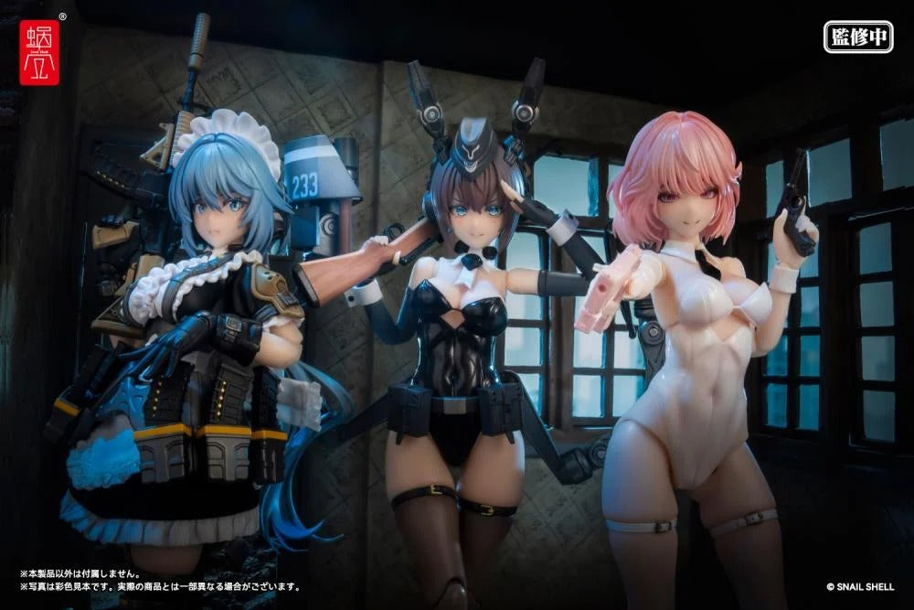 Expand your figure collection with the RA-03 Panzer Bunny Anneliese 1/12 scale accessory set by Snail Shell! This set includes interchangeable weapon accessories and is a great way to customize your figure! Order yours now and upgrade your firepower!