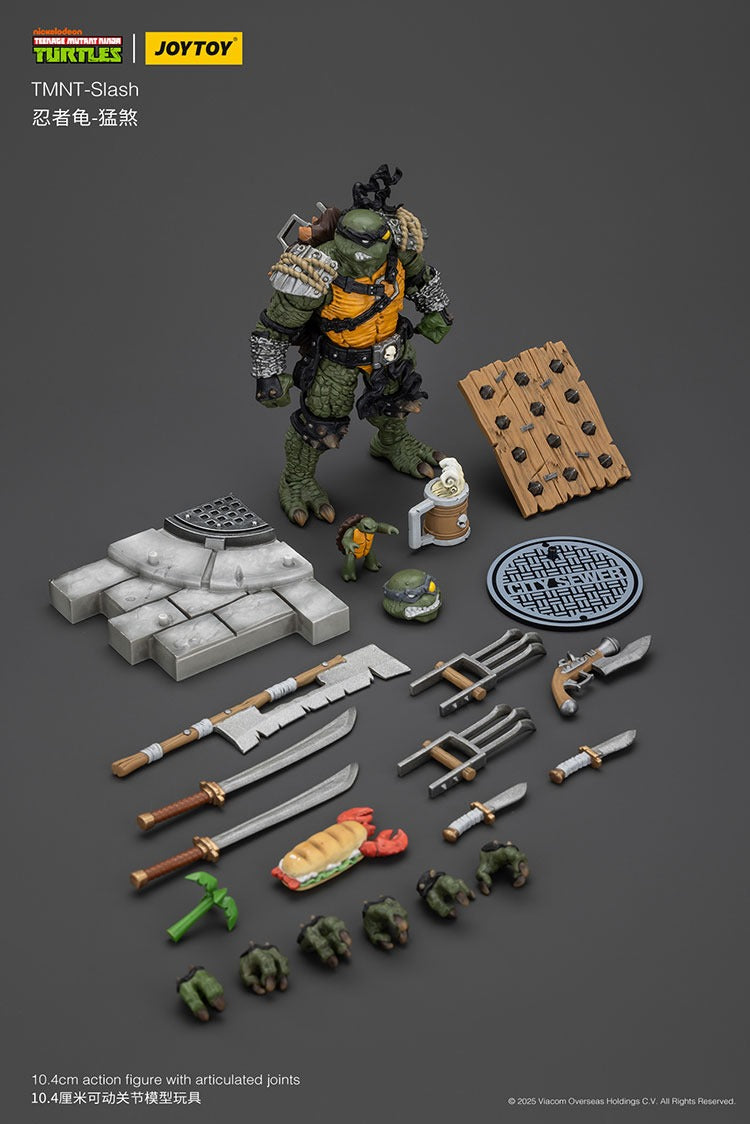 (Pre-order) Joy Toy TMNT Slash 1/18 Figure
