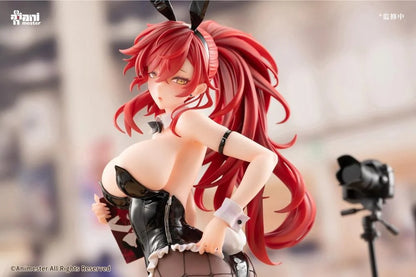 The Comic Convention day has arrived and Aki is ready to sign comics for her fans. AniMester presents an highly detailed 1/6 scale figure based on an original character illustration by Maenoo. Dressed in a cute and playful bunny girl costume, Aki is ready to meet her adoring fans. In her right hand she holds her comic as she strikes a pose.