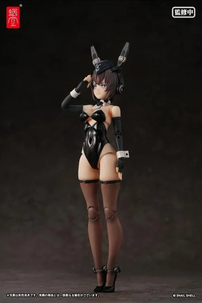 Snail Shell is proud to present a new 1/12 scale figure that will add some firepower to your collection: say hello to RA-03 Panzer Bunny Anneliese! This figure comes with two types of interchangeable face parts (smiling, open mouth), fully movable eyeball gimmick, and the included "Mini Tool NEO for Changing Eyes" allows you to change the gaze.